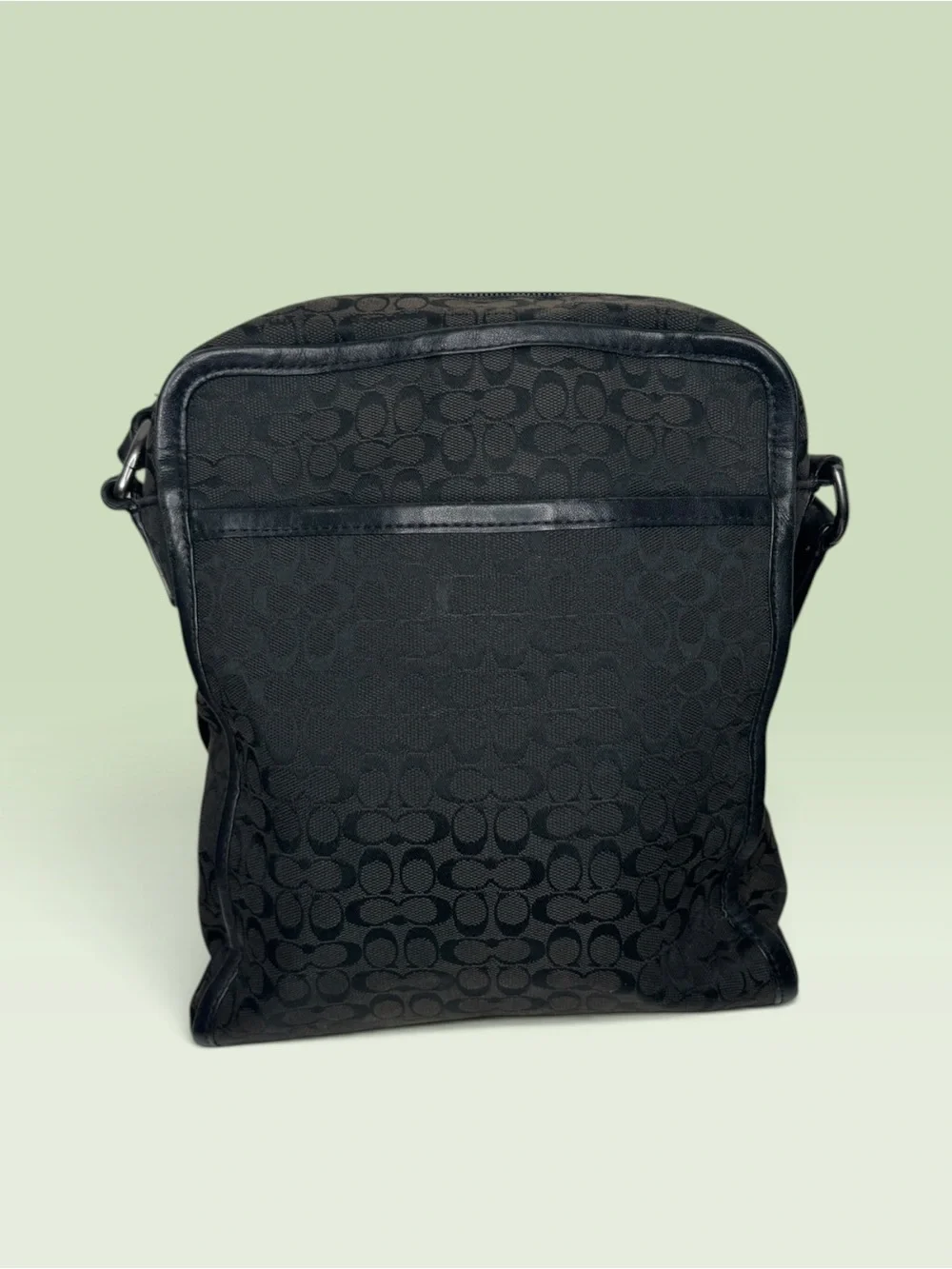 Coach Signature Jacquard Flight Bag F70698